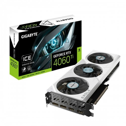 Grafikas Karte Gigabyte GV-N406TEAGLEOC ICE-8GD Geforce RTX 4060 Ti 8 GB GDDR6 image 1