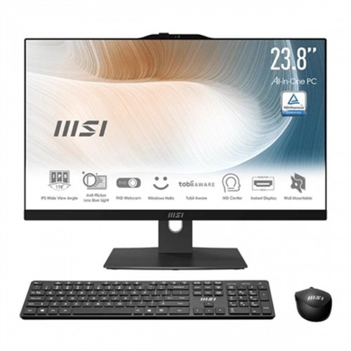 All in One MSI AM242TP-822ES 23,8" Intel Core i5-1235U 16 GB RAM 512 GB SSD image 1