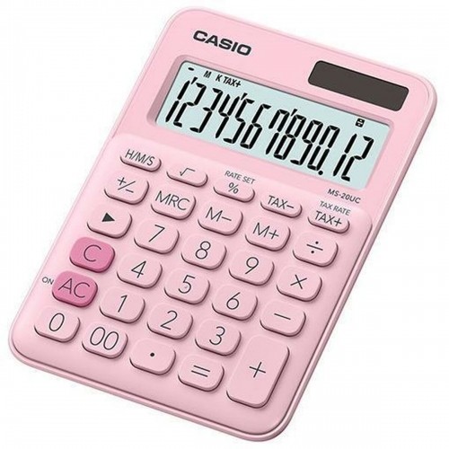 Калькулятор Casio MS-20UC-PK Розовый Пластик image 1