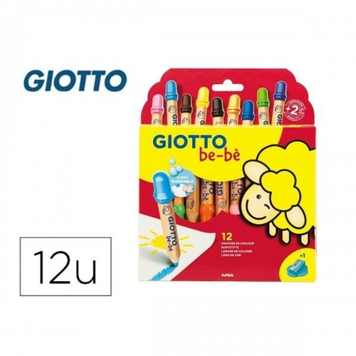 Krāsainie zīmuļi Giotto F46970000 Daudzkrāsains (12 gb.) image 1