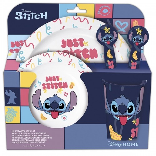 Детский набор посуды Stitch Sweet Детский (5 Предметы) image 1