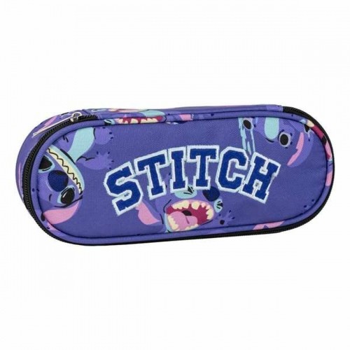 Школьный пенал Stitch Фиолетовый 8,5 x 5 x 22,5 cm image 1
