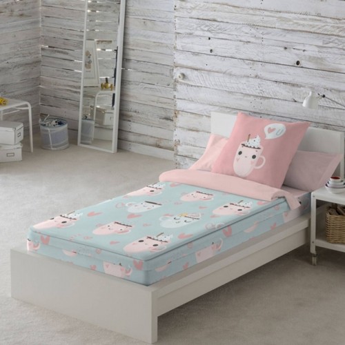 Quilt Cover without Filling Funny Cups Costura localization_B07KKMGHQS 90 x 190 cm (Single) image 1