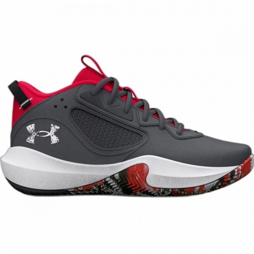 Basketbola Apavi Pieaugušajiem Under Armour Gs Lockdown Pelēks image 1