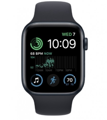 Apple Watch SE (2022) GPS 44mm Midnight image 1