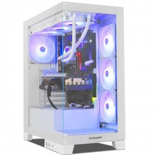 ATX Semi-tower Box Nox NXHUMMERGLOCKWH White image 1