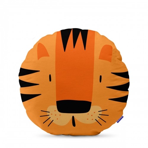 Cushion HappyFriday HF Mini Multicolour Tiger 50 x 50 cm image 1