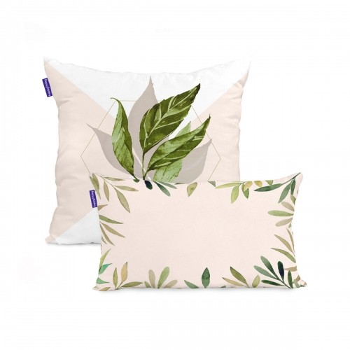 Set of cushion covers HappyFriday Monterosso Multicolour 2 Pieces image 1