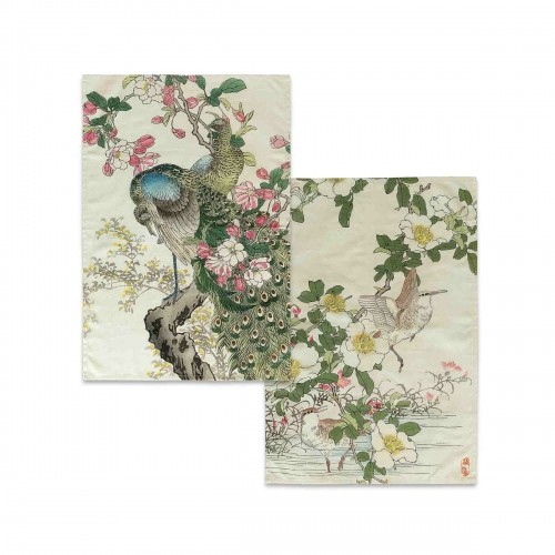 Kitchen Cloth HappyFriday Japonais Multicolour 70 x 50 cm (2 Units) image 1