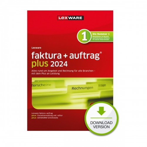 Lexware Faktura+Auftrag plus 2024 Jahresversion - (365-Tage) image 1