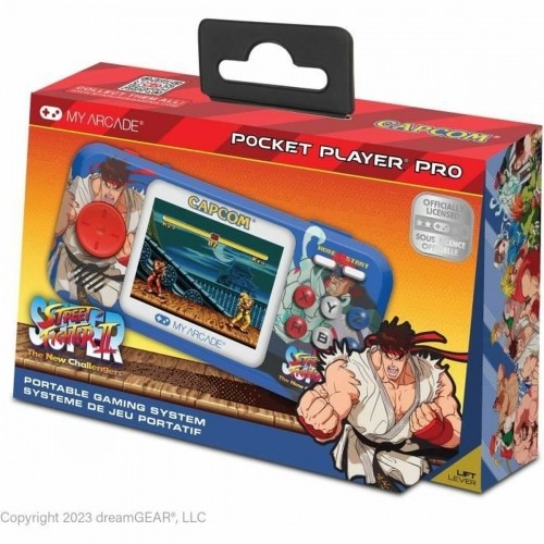 Pārnēsājama Spēļu Konsole My Arcade Pocket Player PRO - Super Street Fighter II Retro Games image 1