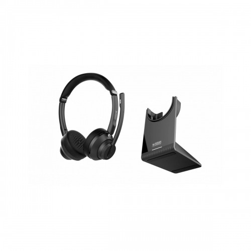 Bluetooth Headset with Microphone Urban Factory HBV65UF Black image 1