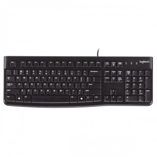 Keyboard Logitech K120 Black Qwerty US image 1