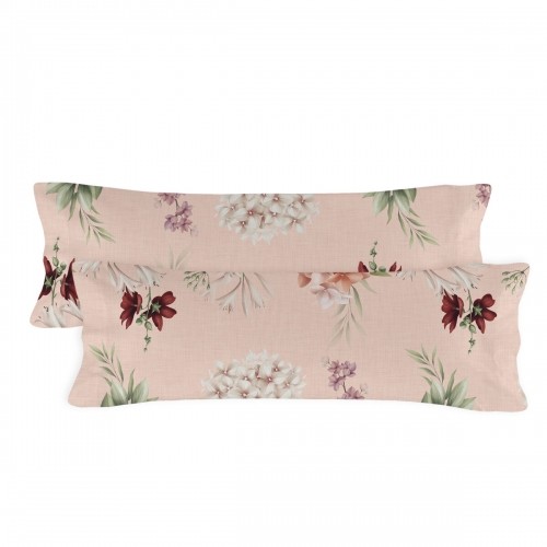 Pillowcase HappyFriday Summer Floral Multicolour 45 x 110 cm (2 Units) image 1
