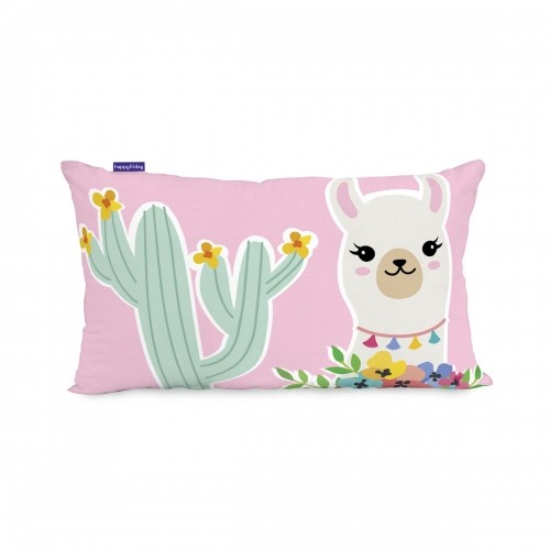 Чехол для подушки HappyFriday Moshi Moshi Cute Llamas Разноцветный 50 x 30 cm image 1