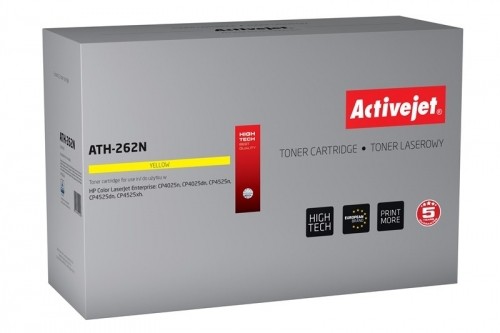 Activejet ATH-262N toner (replacement for HP CE262A; Supreme; 11000 pages; yellow) image 1