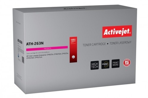 Activejet ATH-263N toner (replacement for HP CE263A; Supreme; 11000 pages; magenta) image 1