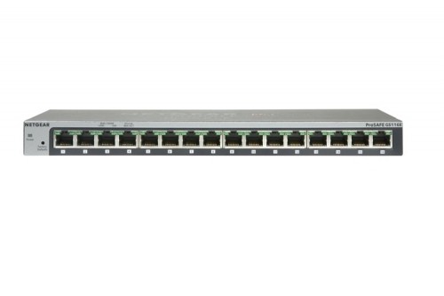 NETGEAR GS116 Unmanaged Gigabit Ethernet (10/100/1000) Grey image 1