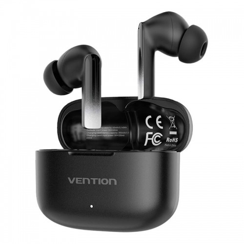 Wireless earphones, Vention, NBIB0, Elf Earbuds E04 (black) image 1