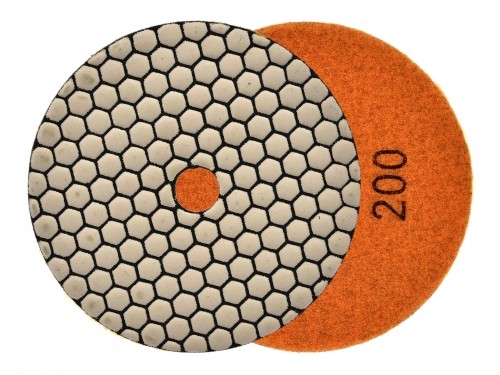 Geko Dimanta disks sausai pulēšanai 125mm  200 image 1