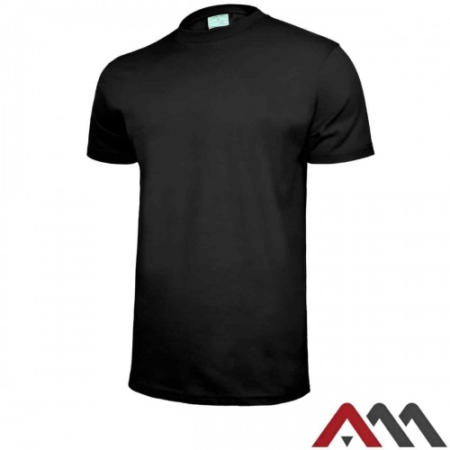 T-krekls kokvilna melns XXL image 1