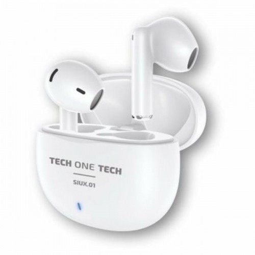 In-ear Bluetooth Headphones Tech One Tech TEC1401 White image 1