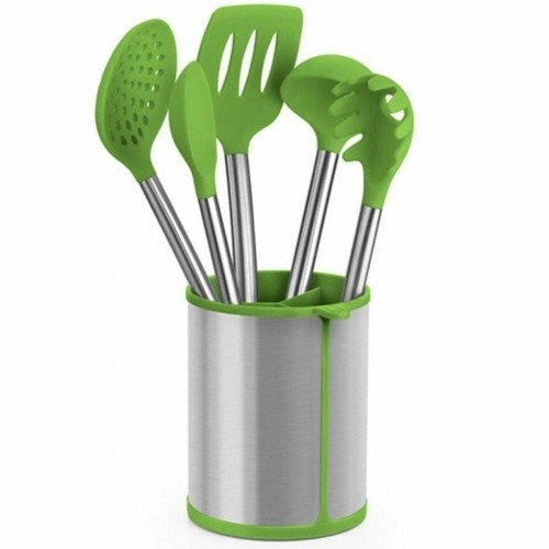 Set of Kitchen Utensils BRA A197011 Green Stainless steel (5 Pieces) image 1