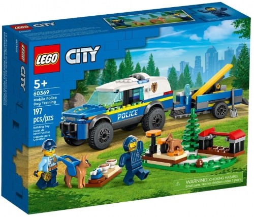 LEGO CITY 60369 MOBILE POLICE DOG TRAINING image 1