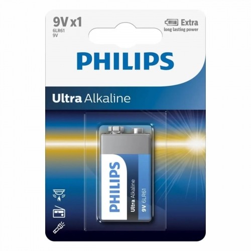 Baterija Philips 6LR61/9V image 1