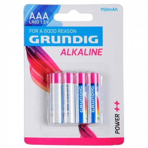 Baterija Grundig Alkaline AAA 4gb image 1