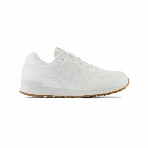 Children’s Casual Trainers New Balance 574 White image 1