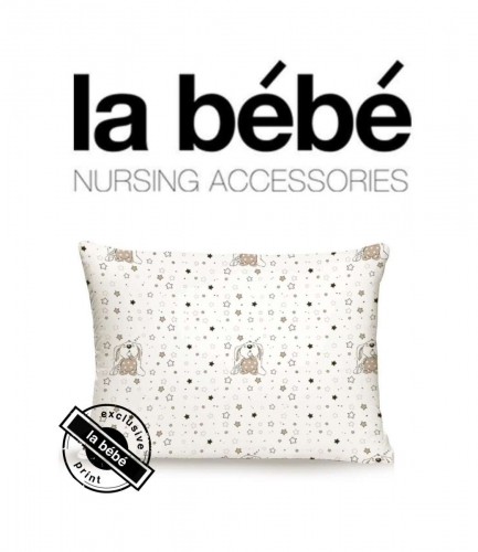 La Bebe™ Cotton Eco 30x40 Art.73400 Bunnies Гречневая подушка с хлопковой наволочкой 30x40см купить по выгодной цене в BabyStore.lv image 1