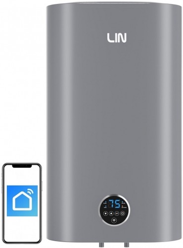 Bojler elektryczny LIN LIFVD1 80L szary z WI-FI image 1