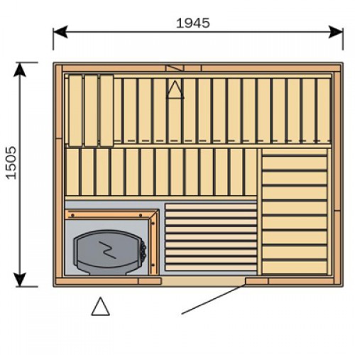 HARVIA Variant Futura SZF2015 sauna image 2