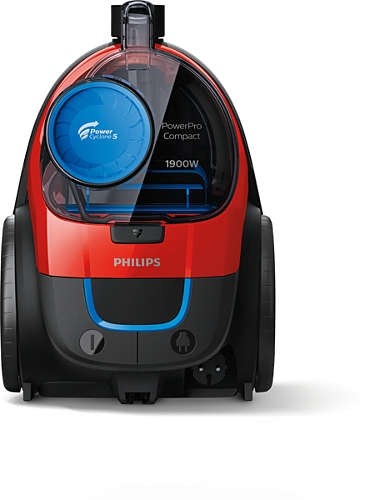 PHILIPS PowerPro Compact bezmaisa putekļsūcējs, 750 W (sarkans) - FC9330/09 image 2