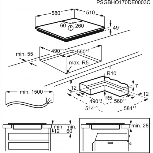 AEG plīts virsma - IKB 64413IB image 2