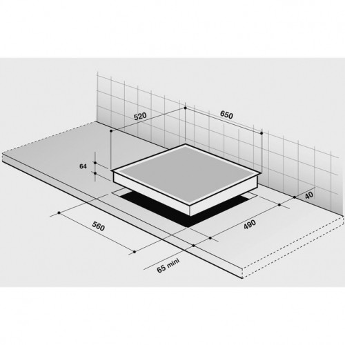 Индукционная варочная поверхность De Dietrich DPI7686WP image 2