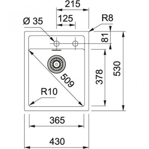 Franke Sirius SID 610-40 Tectonite Carbon 114.0500.019 Кухонная мойка image 2