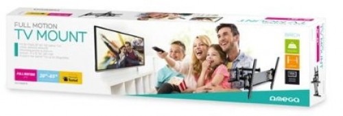 Omega OUTV600FM Универсальное LCD / LED / PLAZMA TV Крепление size 30"-60" Vesa (45kg max) Черное image 2
