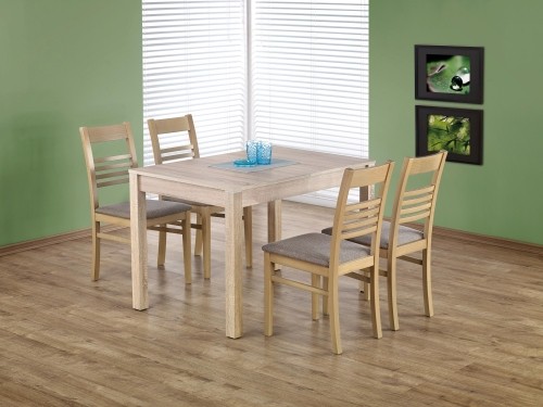 MAURYCY table color: sonoma oak image 2