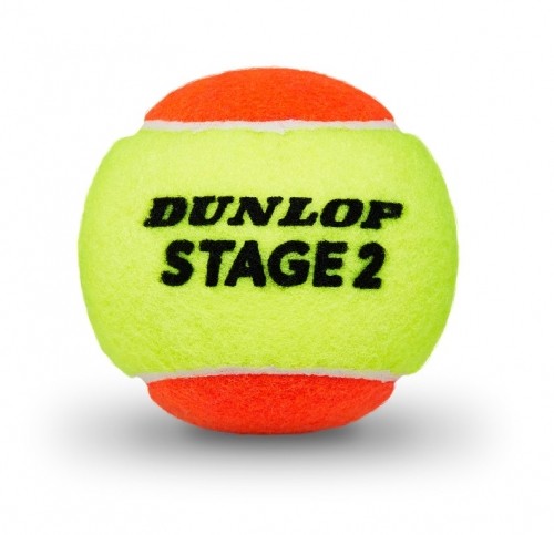 Мячи для большого тенниса DUNLOP STAGE 2 60шт. Оранжевые image 2