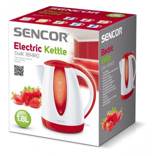 Электрический чайник Sencor SWK 1814 RD image 2