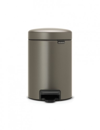 BRABANTIA atkritumu tvertne ar pedāli NewIcon, 3 l, Platinum - 113246 image 2