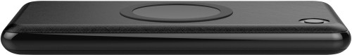 Platinet lādētājs-akumulators 10000mAh 2xUSB Wireless QI, melns (44572) image 2