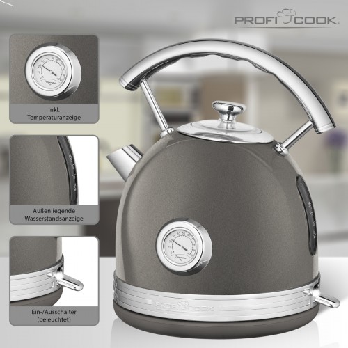 ProfiCook Water kettle vintage PCWKS1192A image 2