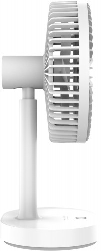 Platinet вентилятор с аккумулятором 3000mAh, белый/серый (45242) image 2