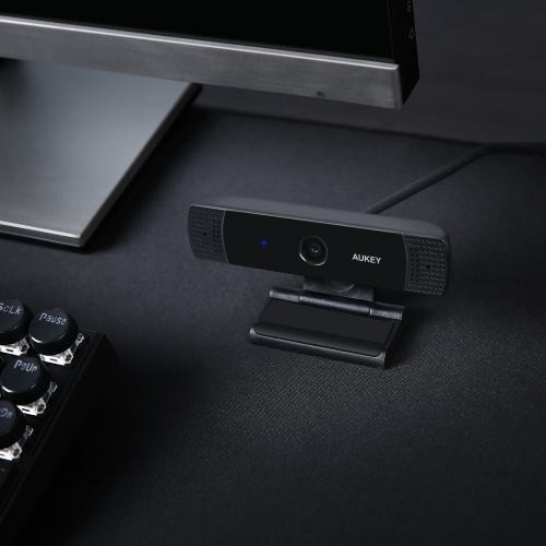 Aukey webcam PC-LM1E, black image 2