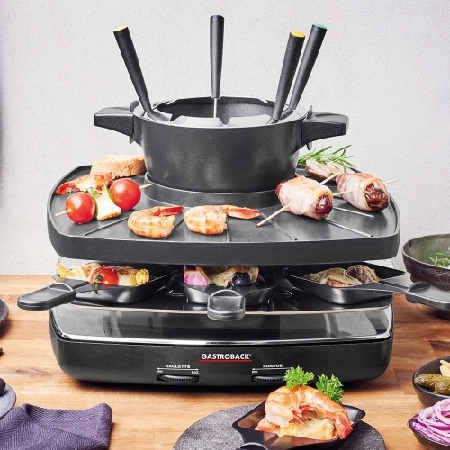Gastroback 42567 Raclette fondue set family and friends image 2