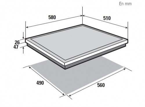 Hob Brandt BPV6410B image 2