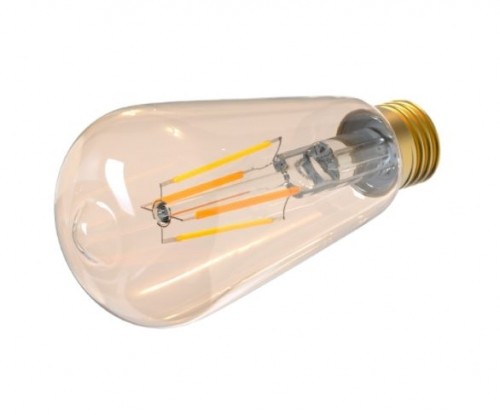 Tellur WiFi Filament Smart Bulb E27, amber, white/warm, dimmer image 2